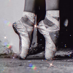 glitter bling crystals gem blingeffect sprinkles rainbowglitter ballet ballerina dancer freetoedit