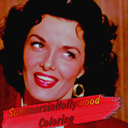 freetoedit janerussell red redfilter oldhollywood filter aesthetic colorful
