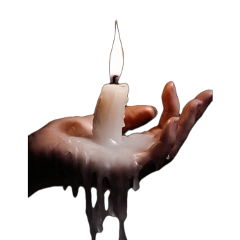 freetoedit wax waxmelting candle hand effect