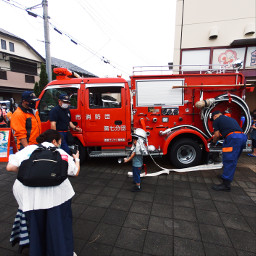 fireman local summerfestival neighborhood japan loveandpeace