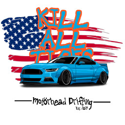 motörhead wallpaper freetoedit picsart edit car cars mustang drifting killalltires poster argozyy argozyylij