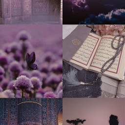 freetoedit islamic_art islam collage background design islamicimages quran muslim allah purple violet purpleaesthetic
