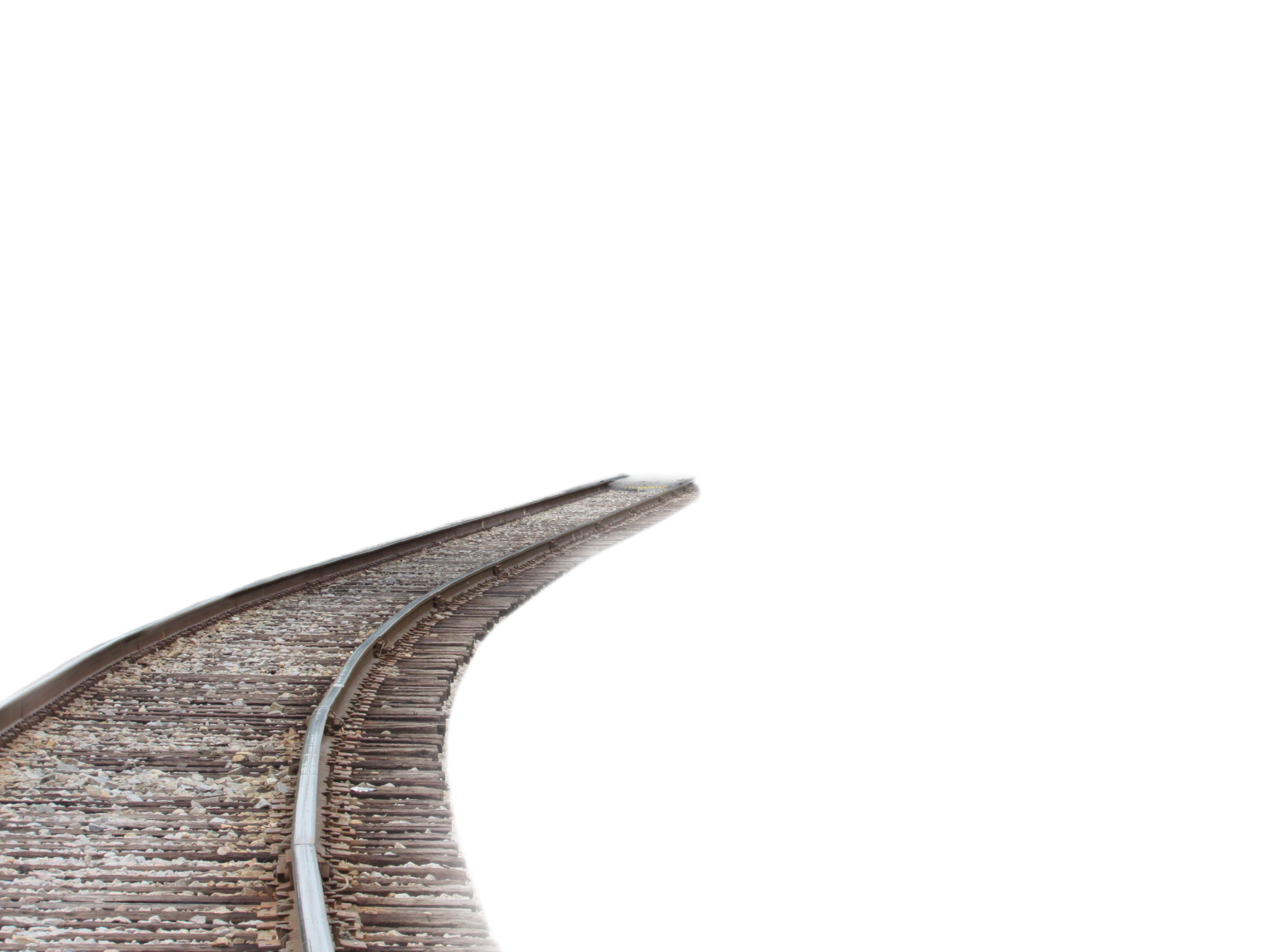 train traintracks tracks sticker by luckidoll44