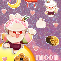 moon moonrabbit moonrabbitcookie wallpaper trash cringe mooncake crk freetoedit