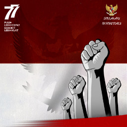 indonesia kemerdekaan hutri agustus 17 1945 logo 77 nkri ri harinasional independentday vertikal putih merahputih 77th logohutri_77th background freetoedit