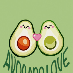 freetoedit background avocado avocat green aesthetic love art interesting simple words quote