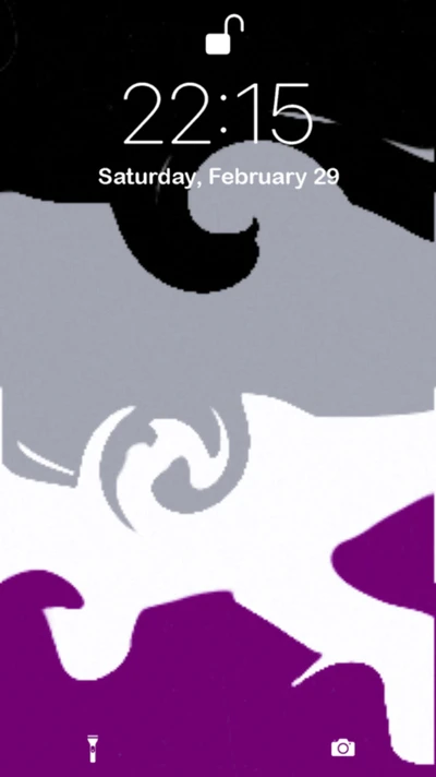 made with asexual flag :)