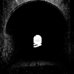 blackandwhite tunnel shadow light myphotography freetoedit
