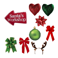 sticker overlay shape complex aesthetic aestheticoverlay premade freetoedit christmasoverlay red green
