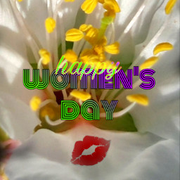 freetoedit happywomensday womensday2022 textart flowersart flowerremix flowerphotography