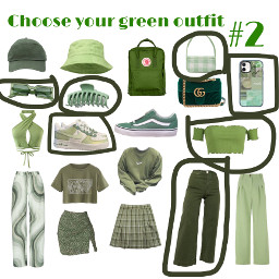 freetoedit green greenoutfit outfit clothes