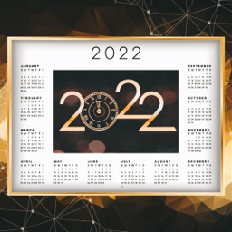 freetoedit 2022 gold calendar shutterfly rcshutterflyxpicsart shutterflyxpicsart SFLYMakeItAThing