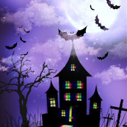 freetoedit halloween october bluelights_glowing halloweenspirit horror creepy scary