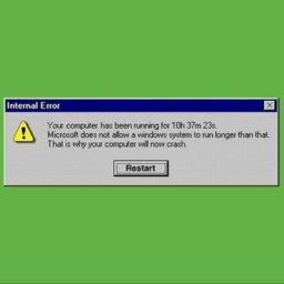 freetoedit freetoeditremix 1996 error errormessages greenscreen messages text time windows windows95 windows98