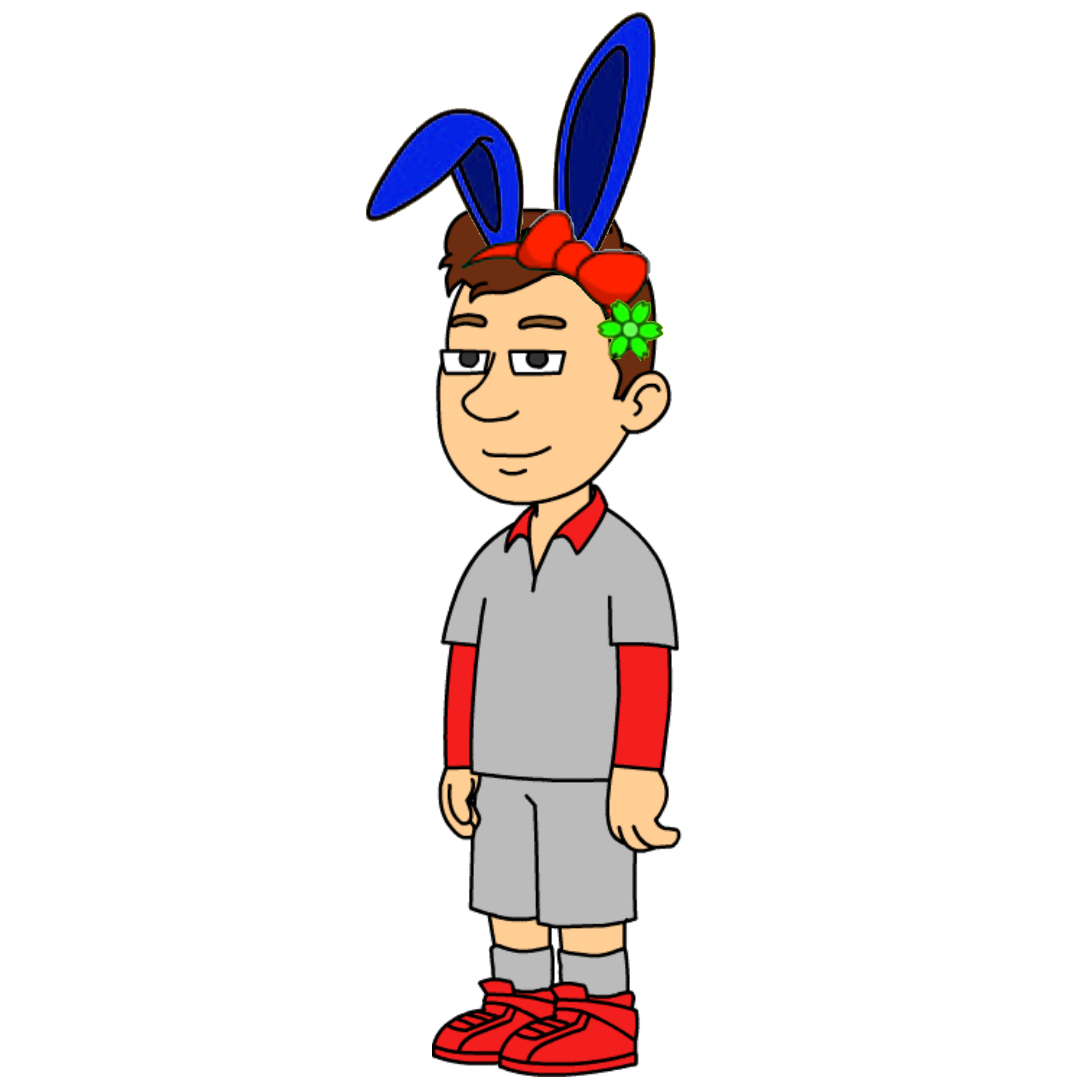 Freetoedit Goanimate Blue Bunnyears Sticker By @g4g38azcrj