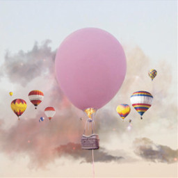 freetoedit hotairballoon balloon sky clouds ircskyballoon skyballoon