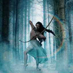 ballet girl lady woods forrest archer freetoedit