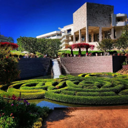 afternoon sky clouds planet earth trees garden park green verde gettymuseum gettyvilla relaxing feeltheair freetoedit