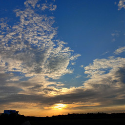 sky sun sunset clouds heaven angel morning nature blue light