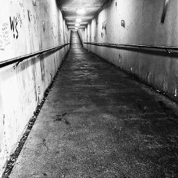 tunnel ghetto mycity blackandwhite underground perspective pcispywithmylittleeye ispywithmylittleeye freetoedit