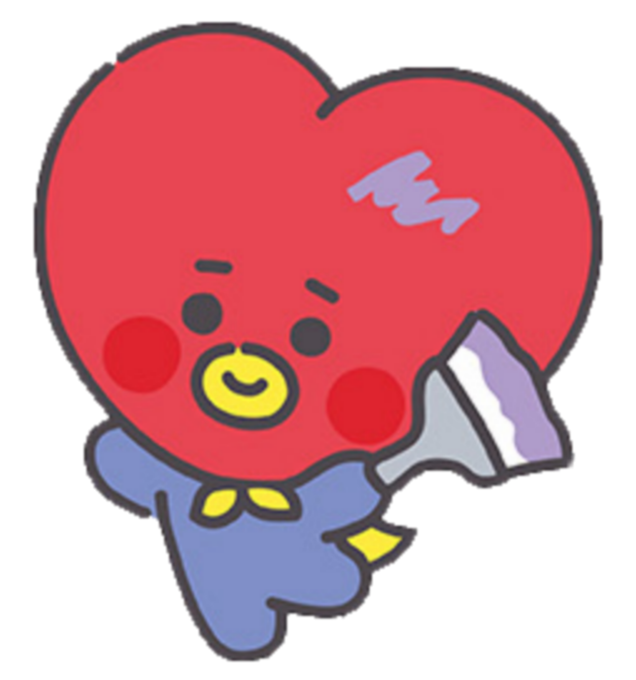 tata freetoedit #tata sticker by @bt21-lover